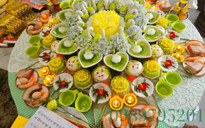 lễ đầy th&aacute;ng th&ocirc;i n&ocirc;i 