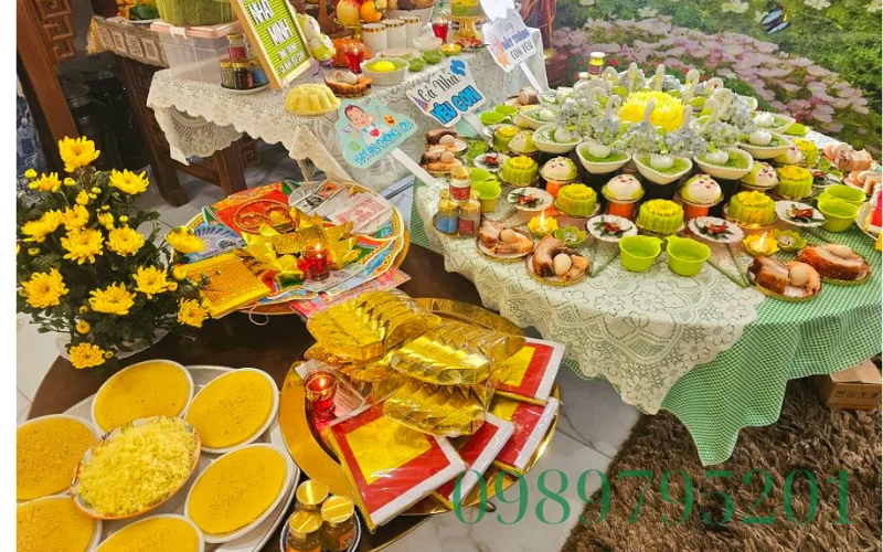 lễ đầy th&aacute;ng th&ocirc;i n&ocirc;i 